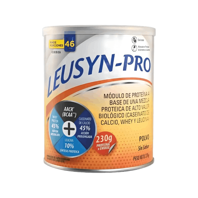 Leusyn Pro Polvo Sin Sabor 275g Sabor Neutro