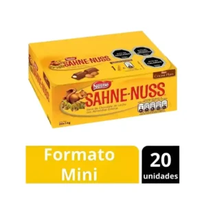 Chocolate Sahne-nuss Impulsivo 20 Unidades