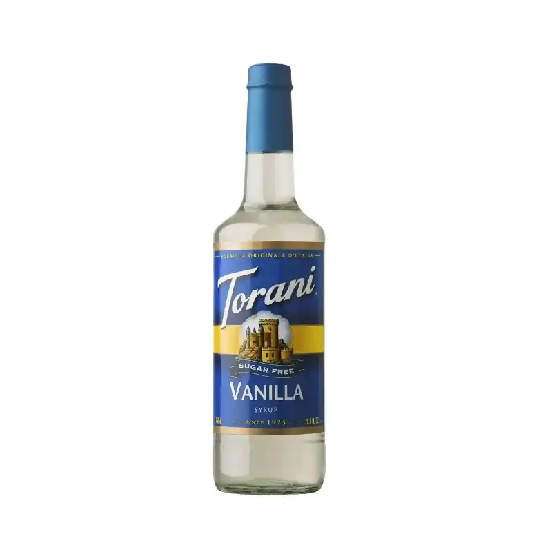 Syrup Torani 750 Ml Vainilla Sin Azúcar - Cafés Y Cocktails
