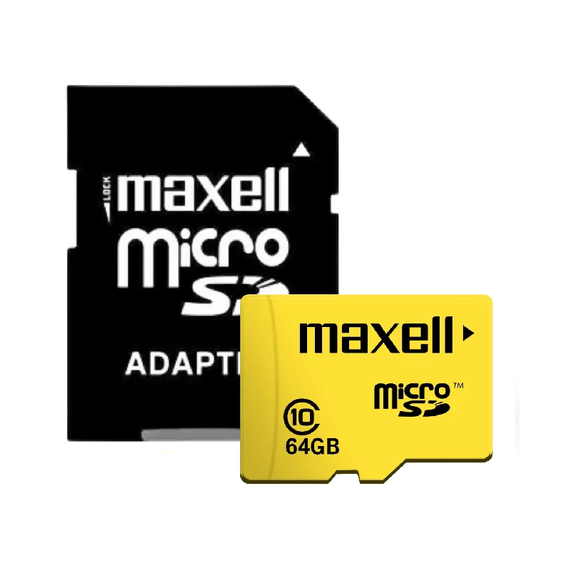 Tarjeta de Memoria Maxell Micro Sd 64gb Clase 10 90mb/s