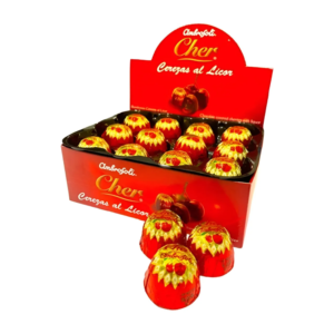 Bombón Chocolate Cereza Cherry Coñac 24 Unidades Cher Licor Ambrosoli