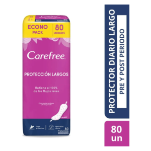 Protectores Carefree® Protección Largos X80 Unidades