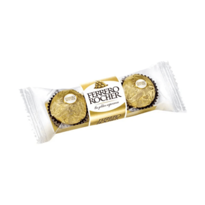 Bombones Ferrero Rocher Clásico 3pz con Avellana 37.5g Bolsa